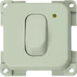 Interrupteur de prise à bascule : 12V + voyant gris clair Just4Camper