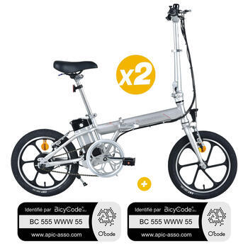 2 Vélos à assistance électrique pliant Key Largo