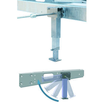 Vérin manuel arrière de stabilisation pour châssis AMC