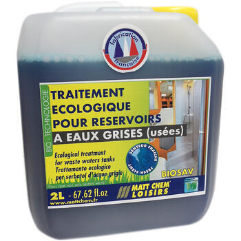 Traitement Biosav pour réservoir d'eaux usées