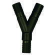 Raccord Y pour tuyau en plastique : - diamètre 25mm Just4Camper