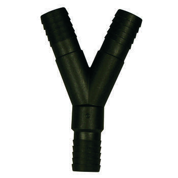 Raccord Y pour tuyau en plastique : - diamètre 25mm