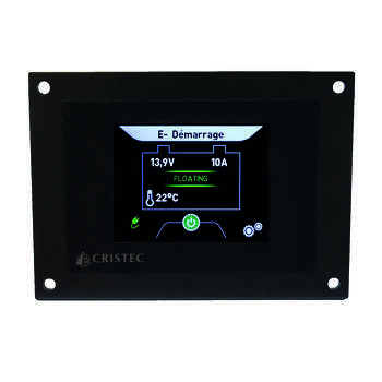 Contrôleur de batteries tactile et shunt