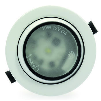 Spot LED encastrable : - Coloris : Blanc