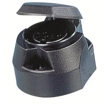 Prise/Socle femelle 13 plots pour liaison caravane