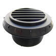 Bouche de sortie d'air de chauffage : droite noire D60 Webasto