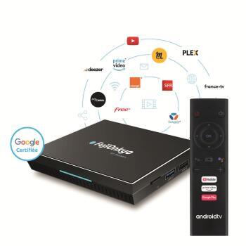 Box Android TV 12V certifiée Google de camping-car