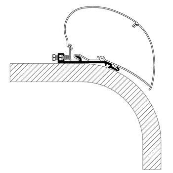 Adaptateur flat pour stores Omnistor 6300/9200