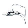 Adapatateur stores Boxer / Jumper / Ducato depuis 2007 : Longueur : 3, 25 mètres Thule