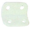 Charnière plate nylon sans axe 40 x 40 mm : - Coloris : Blanche Just4Camper