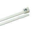 Collier de serrage Blanc : auto coupant B 28cm ANCOR