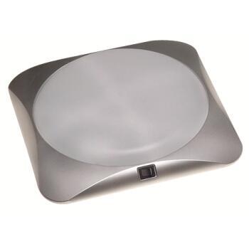 Plafonnier carré à LED avec interrupteur