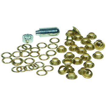 Œillets ronds pour fixation galon