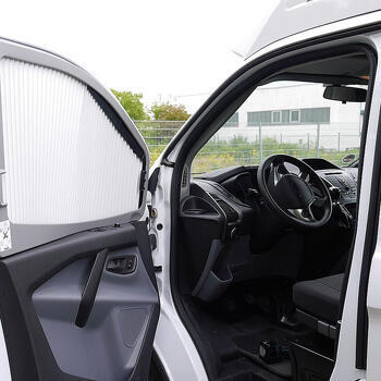 Stores d'occultation cabine pour camping-car REMIfront pour vitres latérales pour Ford Transit Custom - de 2012 à 2017