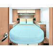 Prêt à dormir Frise pour camping-car : - Dimensions : 120/130 x 190 cm Wol