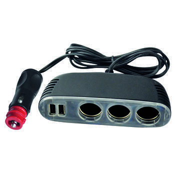 Multiprise triple 12V et USB