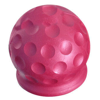 Cache boule attache remorque : Soft-ball rouge