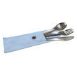 Set de couverts avec pochette : - Coloris : Bleu Cookut