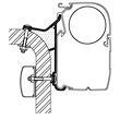Adaptateurs Hymer Van  / B2 pour Stores Omnistor 4900/5200/8000 : 3, 00 m Thule