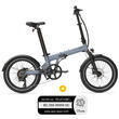 Vélo à assistance électrique pliable Afternoon : Bleu Océan Eovolt