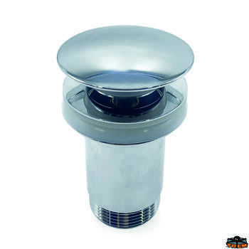 Bonde droite en laiton