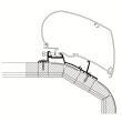 Adaptateur de stores LMC Explorer - Cruiser MJ2018 : - 3,50 m Thule