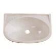 Lavabo droit central : - Dimensions : 400 x 270 mm Chantal