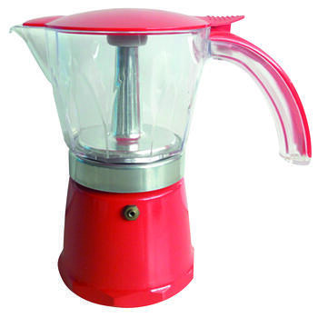 Cafetière italienne rouge