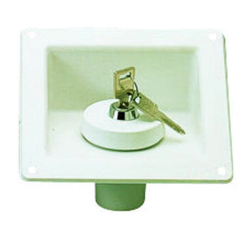 Coupelle de remplissage d'eau avec bouchon à clé camping-car