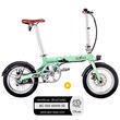 Vélo à assistance électrique City 4speed : - Vert Eovolt