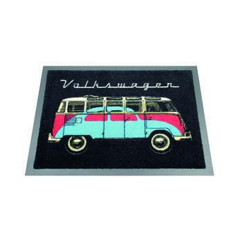 Tapis 75 x 50 cm Volkswagen Collection : Coloris : Noir