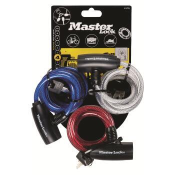 Lot de 3 antivols 1,8 mètres