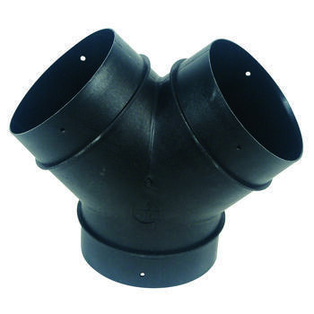 Pièce en Y 65/72 distribution d'air chaud