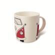 Mug collection Combi Volkswagen : - Coloris : Rouge VW Collection