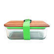 Lunch box en bambou et verre : - Coloris : Vert Cookut