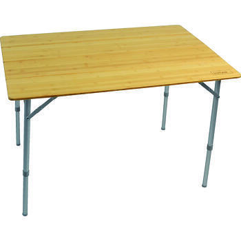 Table de camping pliante Modèle Flex Bambou – 100 x 65 cm