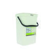 Poubelle pour camping-car : - Modèle : Grande taille 12L - Coloris : blanc Incasa