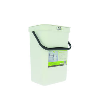 Poubelle pour camping-car : - Modèle : Grande taille 12L - Coloris : blanc