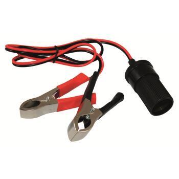 Pinces batteries avec prise 12 Volts