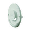 Ventouse extérieure pour kit cheminée latérale ZR 80 : - Coloris : Blanc Truma
