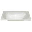 Lavabo droit central : - Dimensions : 650 x 340 mm Chantal