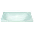 Lavabo droit central : - Dimensions : 650 x 340 mm Chantal