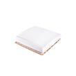 Lanterneau Omnivent 40x40 à manivelle : - Couleur : Blanc Thule