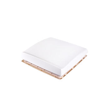 Lanterneau Omnivent 40x40 à manivelle : - Couleur : Blanc