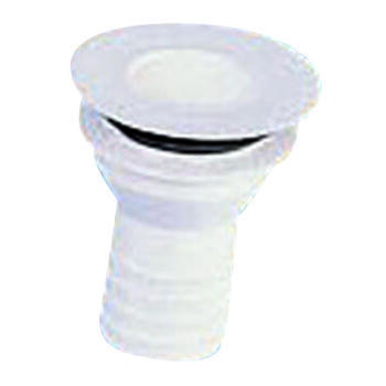 Bonde avec une sortie droite