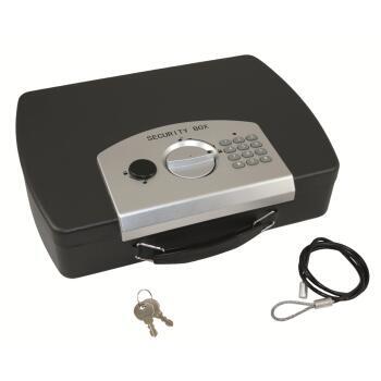 Coffre fort numérique à code et avec clés