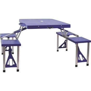 Table valise de pique-nique Eco - Coloris : Bleu