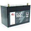 Batterie auxiliaire AGM : 100Ah Eza