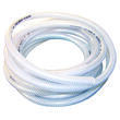 Tuyau souple PVC armé pour camping-car, caravane : Diamètre intérieur : 10 mm. Longueur : 2 mètres. Coloris : Blanc Just4Camper