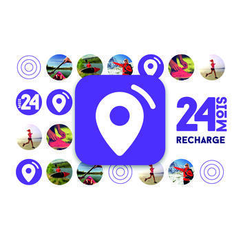 Carte prépayée Tifiz pour Tracker GPS : - Modèle : 24 Mois
